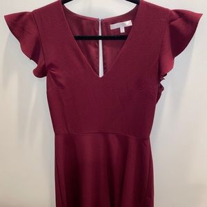 Knee length party dress